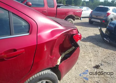 2013 Chevrolet Sonic Lt Auto из США, поврежденный, VIN 1G1JC5SG8D4223395